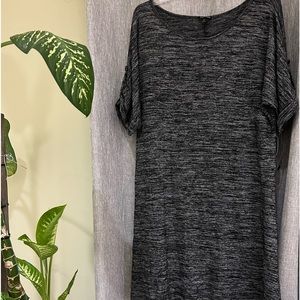 Forever Woman Plus Size Black Gray Dress Women's Size 2X